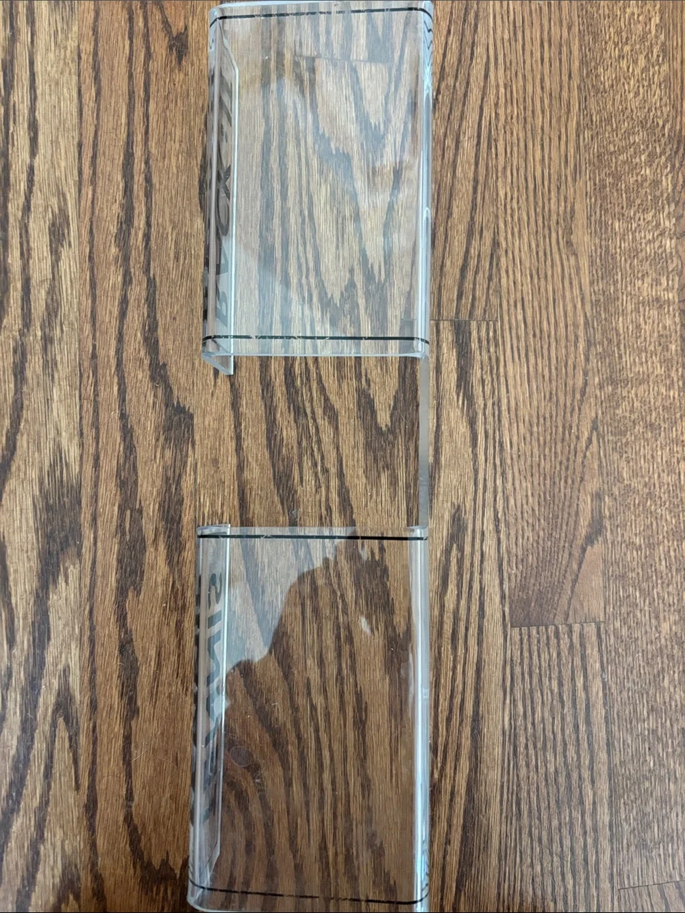 Lucite Tennis Rack-it Wall hanging organizer